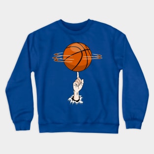 Basketball Spin Crewneck Sweatshirt